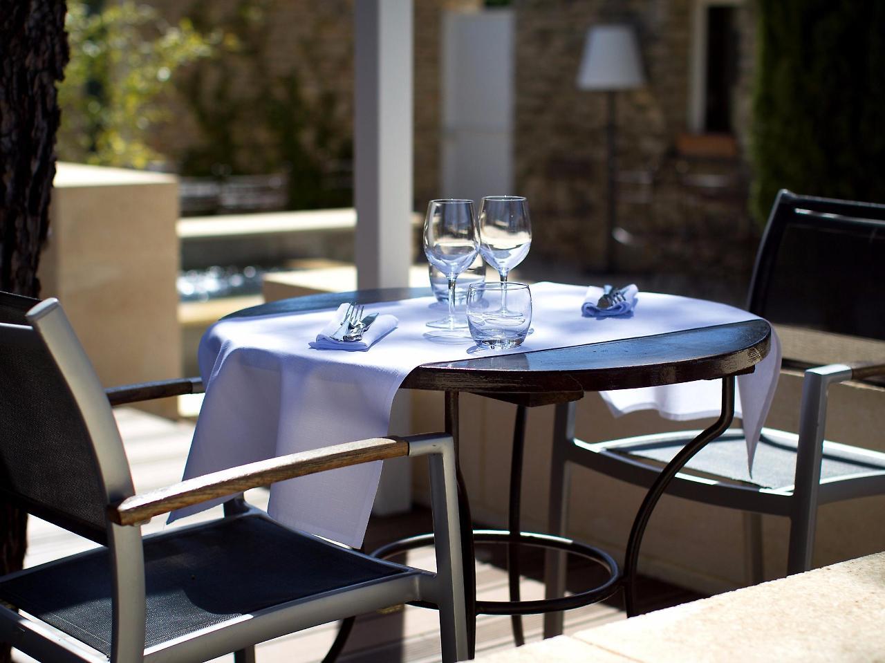 Hotel Carcarille Restaurant Le C Горд Екстериор снимка