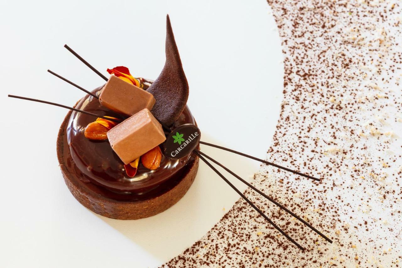Hotel Carcarille Restaurant Le C Горд Екстериор снимка